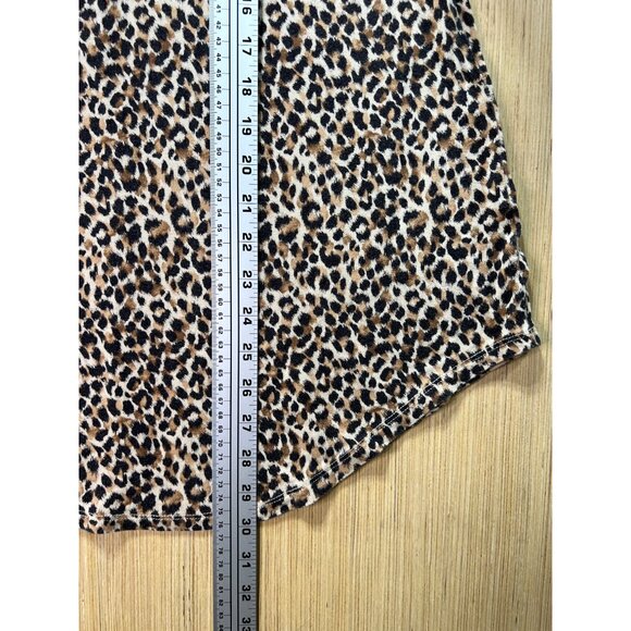 Old Navy - Women's Leopard Print Tank Top - Black/White - Medium - Picture 6 of 11
